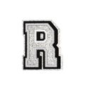 Budz | Silver Letter R