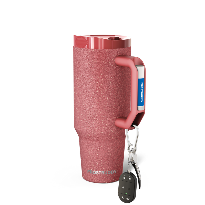 Thicc 40oz | Burgundy Glitz