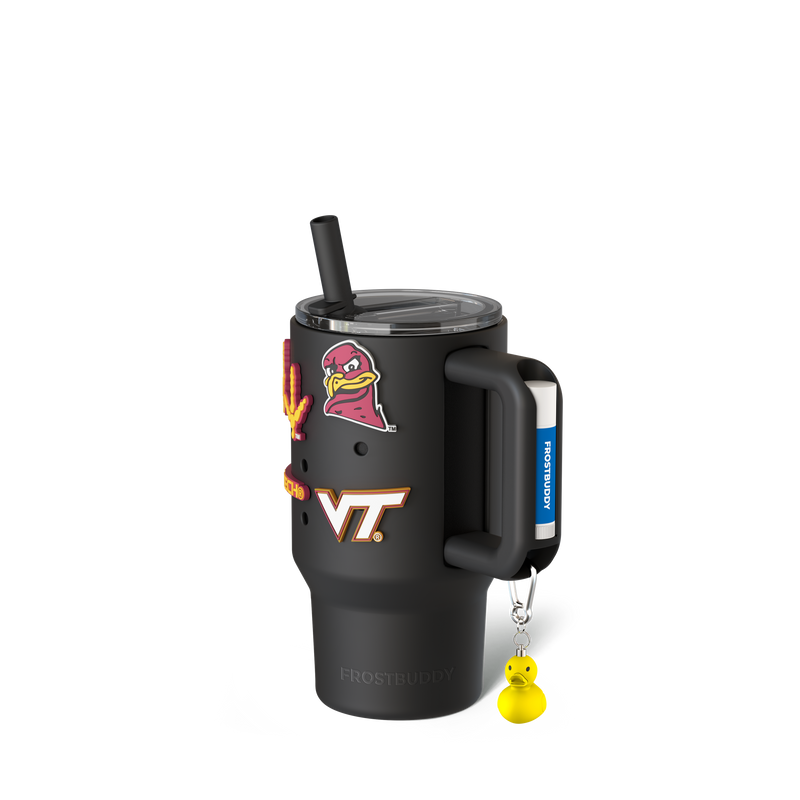 Thicc 16oz | Virginia Tech Hokies | Skin + Budz Bundle