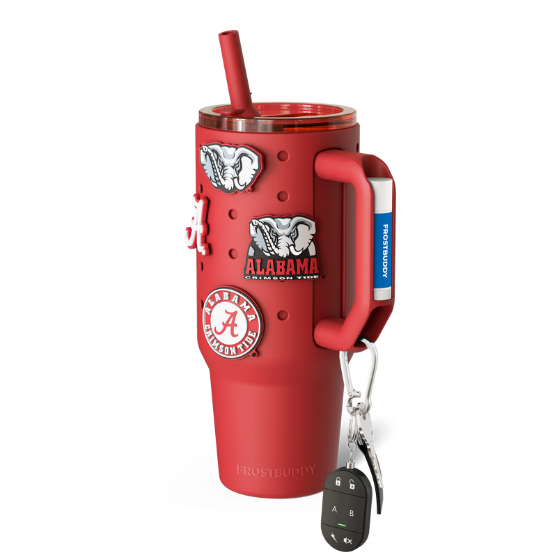 Thicc 40oz | Alabama Crimson Tide | Skin + Budz Bundle