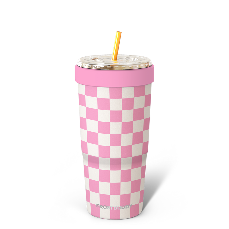 To-Go | Pink Checkered