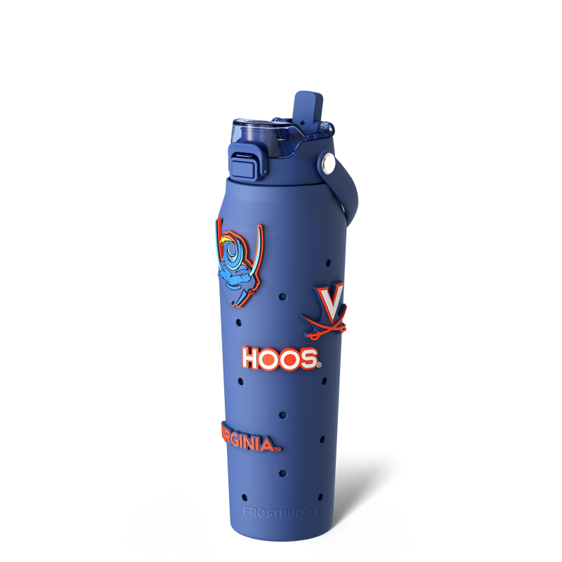 Bottle 32oz | Virginia Cavaliers | Skin + Budz Bundle