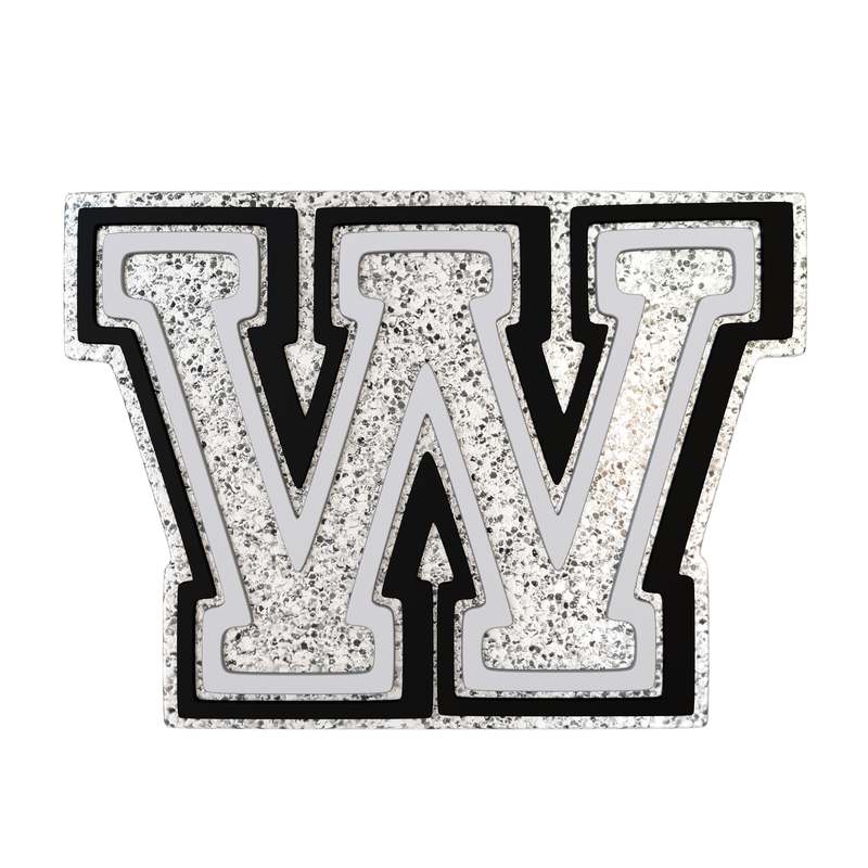 Budz | Silver Letter W