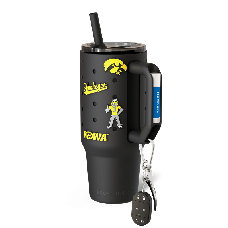 Thicc 40oz | Iowa Hawkeyes | Skin + Budz Bundle