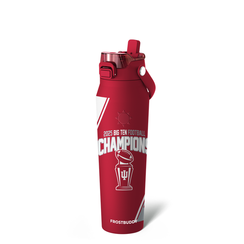 Bottle 32oz | Indiana Hoosiers | 2025 Big Ten Champions