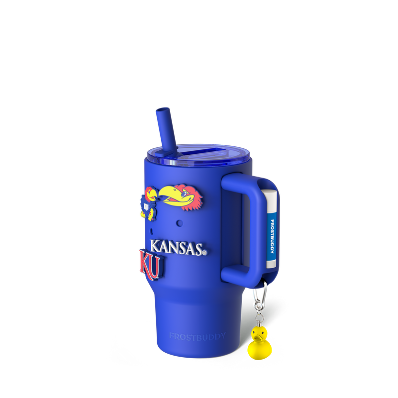 Thicc 16oz | Kansas Jayhawks | Skin + Budz Bundle
