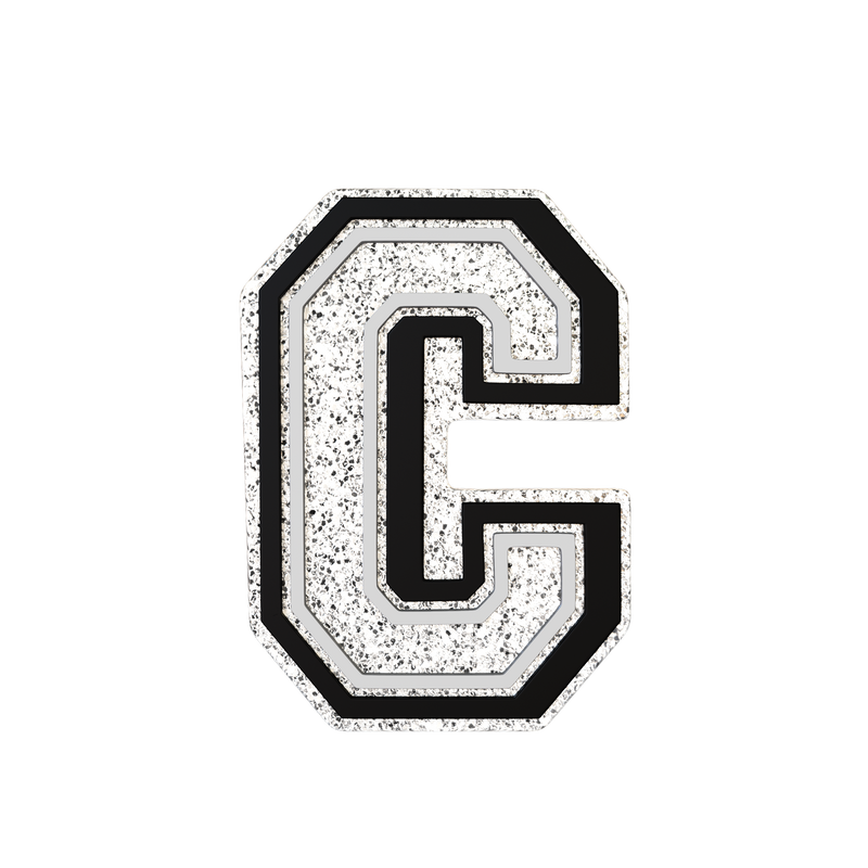 Budz | Silver Letter C