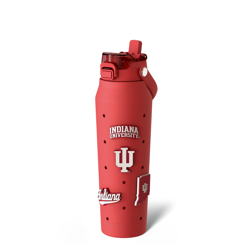 Bottle 32oz | Indiana Hoosiers | Skin + Budz Bundle