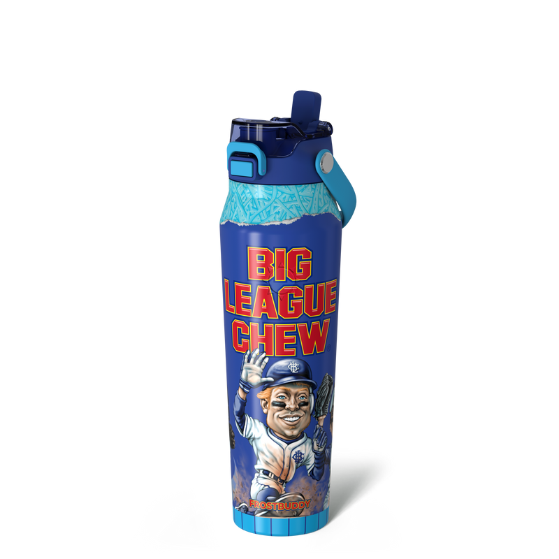Bottle 32oz | Blue Raspberry Big League Chew