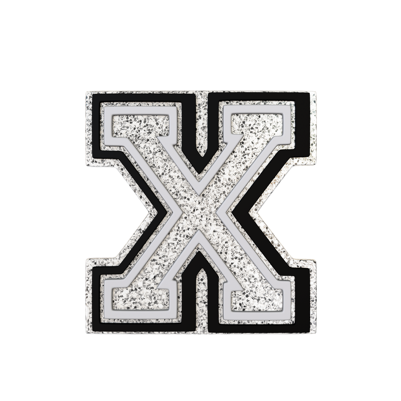 Budz | Silver Letter X