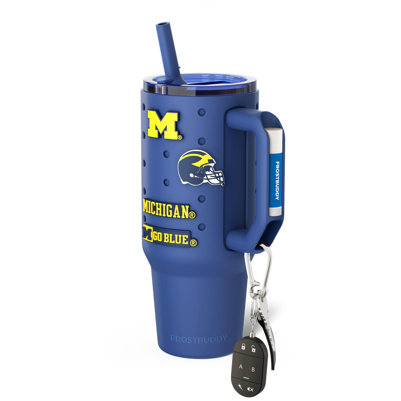 Thicc 40oz | Michigan Wolverines | Skin + Budz Bundle