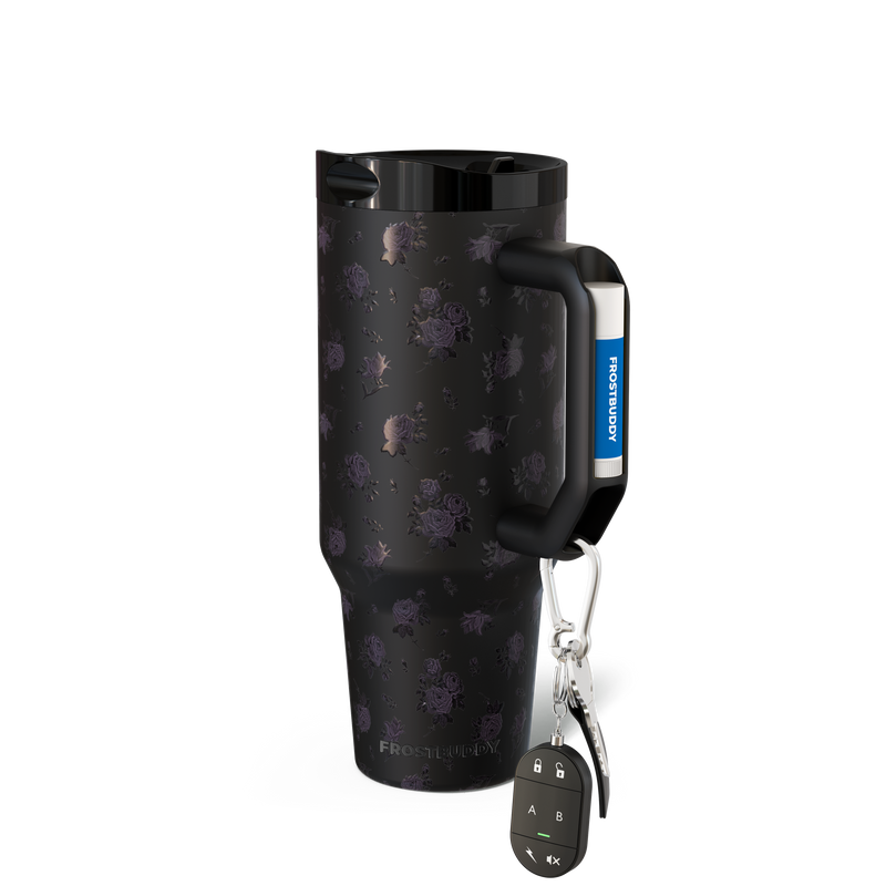 Thicc 40oz | Black Floral