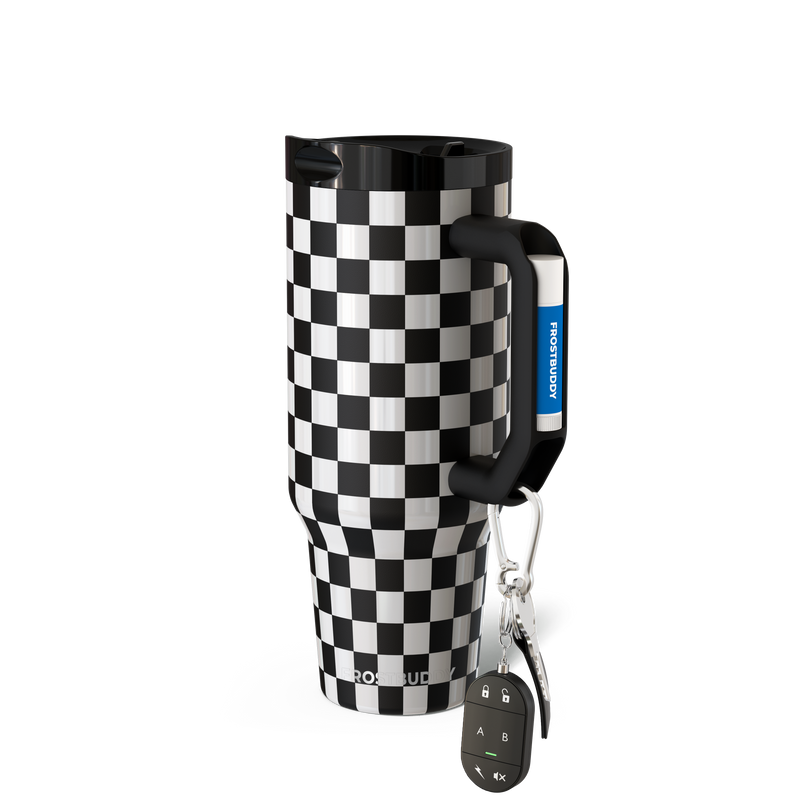 Thicc 40oz | Black \u0026 White Checkered