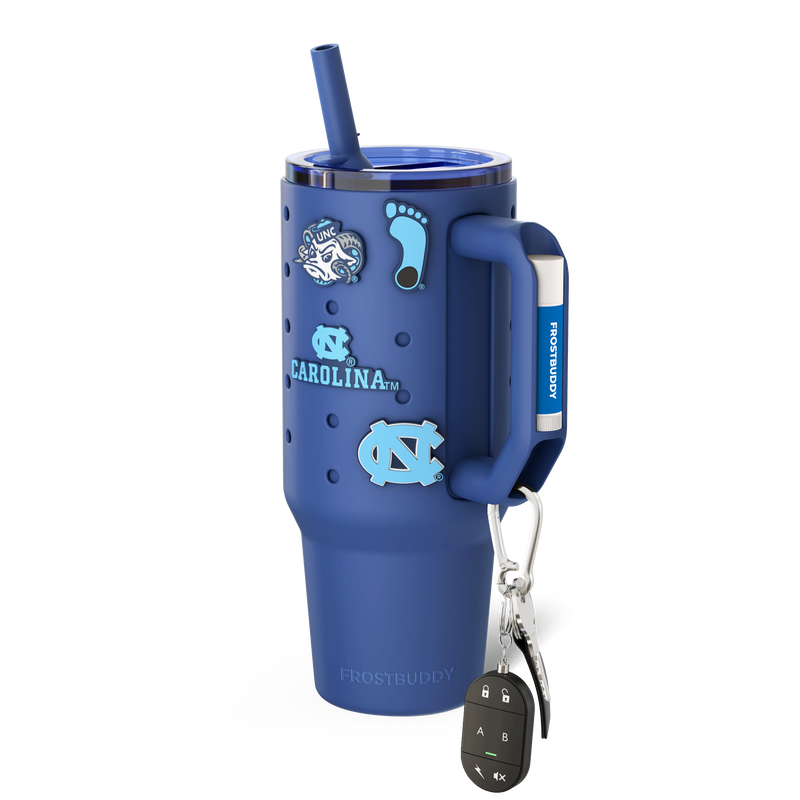 Thicc 40oz | UNC Tarheels | Skin + Budz Bundle