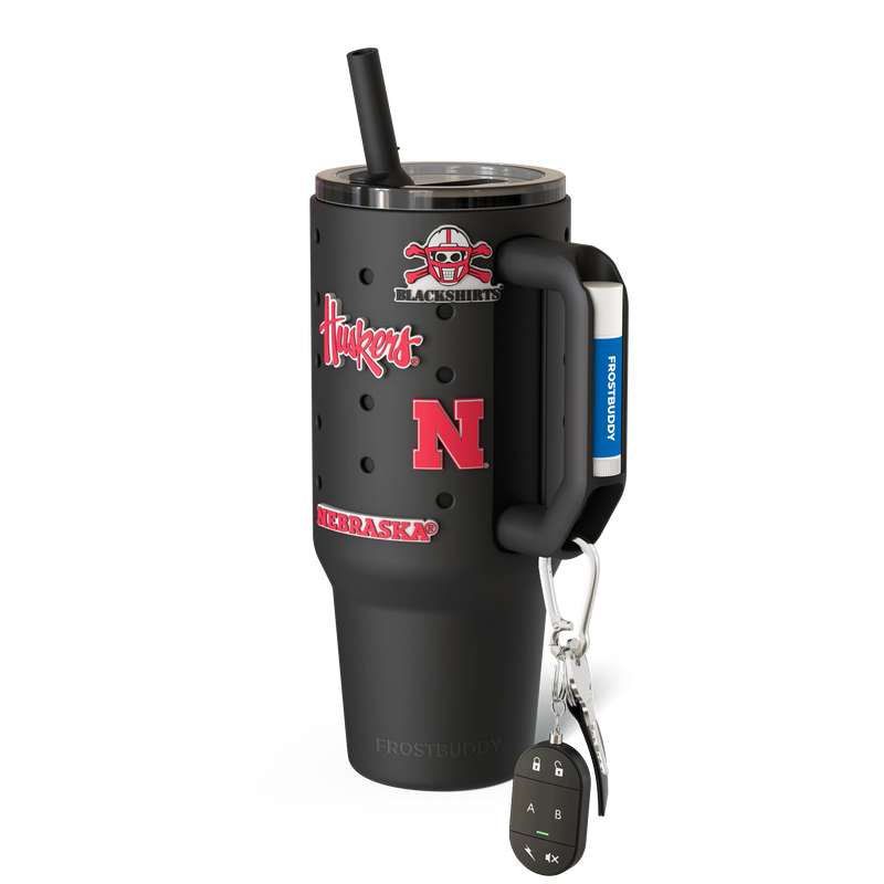 Thicc 40oz | Nebraska Cornhuskers | Skin + Budz Bundle