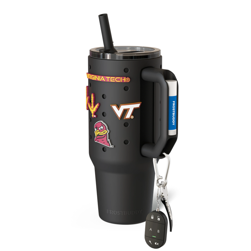 Thicc 40oz | Virginia Tech Hokies | Skin + Budz Bundle