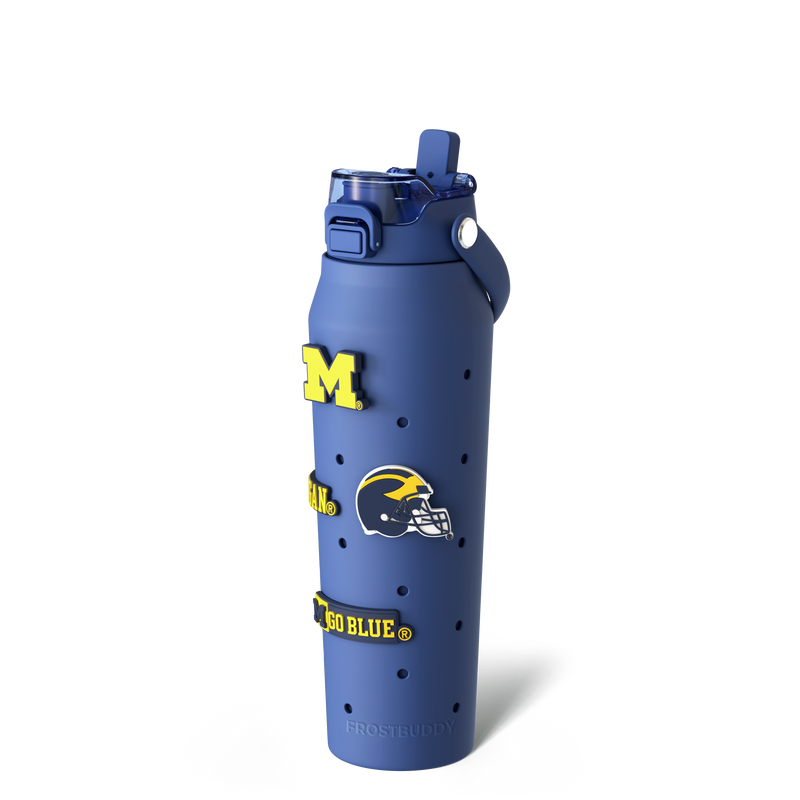 Bottle 32oz | Michigan Wolverines | Skin + Budz Bundle