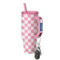 Thicc 40oz | Pink Checkered
